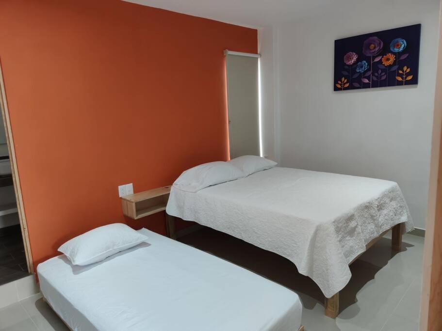 Апартаменты Naranja Departamento 33 M2 Nuevo Хьютепек Экстерьер фото